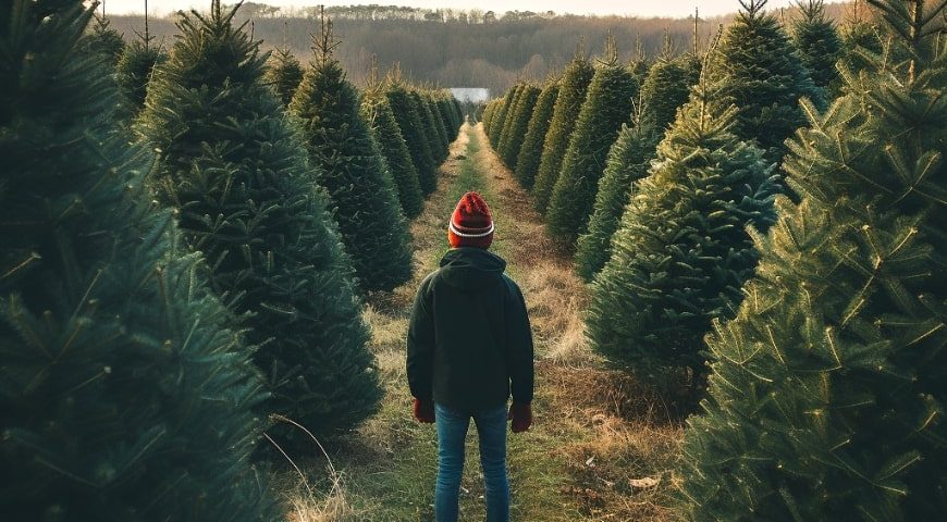 Christmas Tree Farms near Woodstock GA